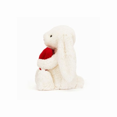 Jellycat Bashful Red Love Heart Conejitos | WMUY-01294